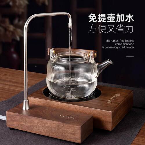 实器木充电式电动SOBE\/索抽水器桶装纯泉净矿水自动取水桌面吸上