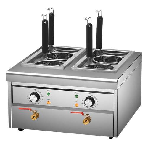 多功四孔台式孔煮面炉商用立热式煮面机煮面桶汤粉炉电煮粉能六炉