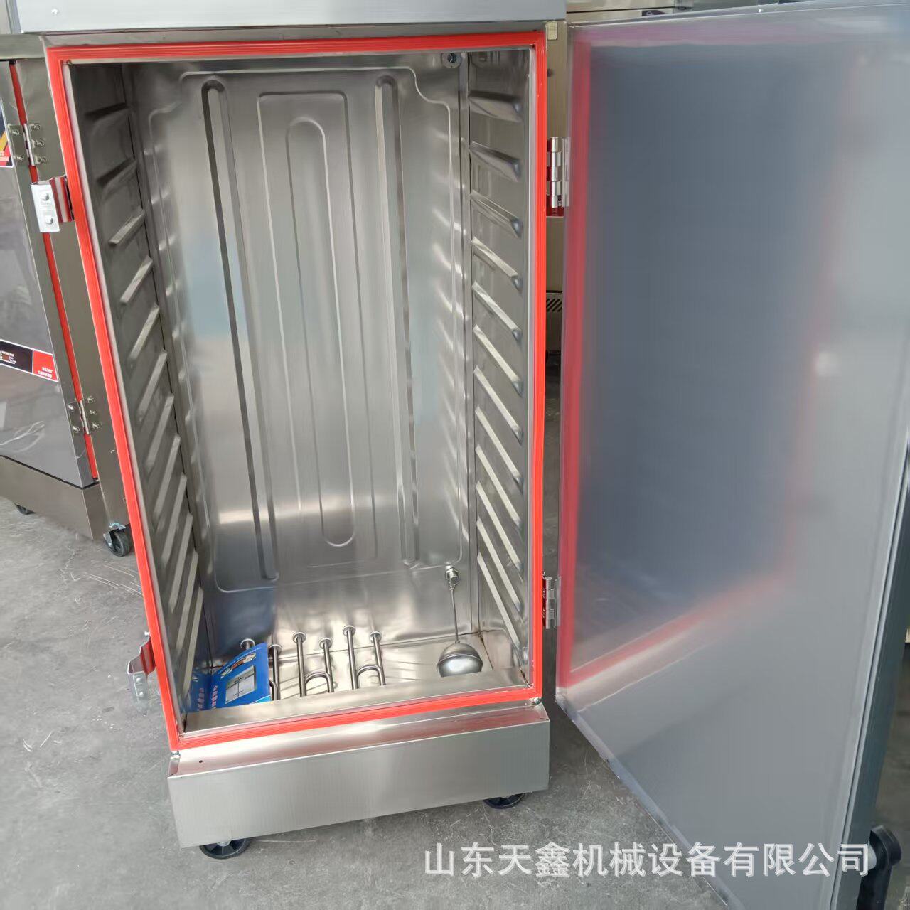 单门12盘电蒸车电蒸箱蒸饭柜食堂蒸箱后厨蒸箱电蒸车