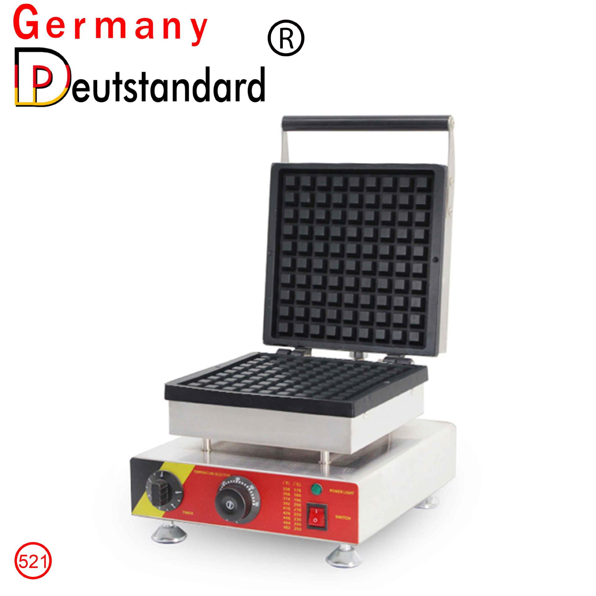 电热烤饼机格子饼牛角包热压机烤饼机夹心松饼烘培小吃机器电饼铛