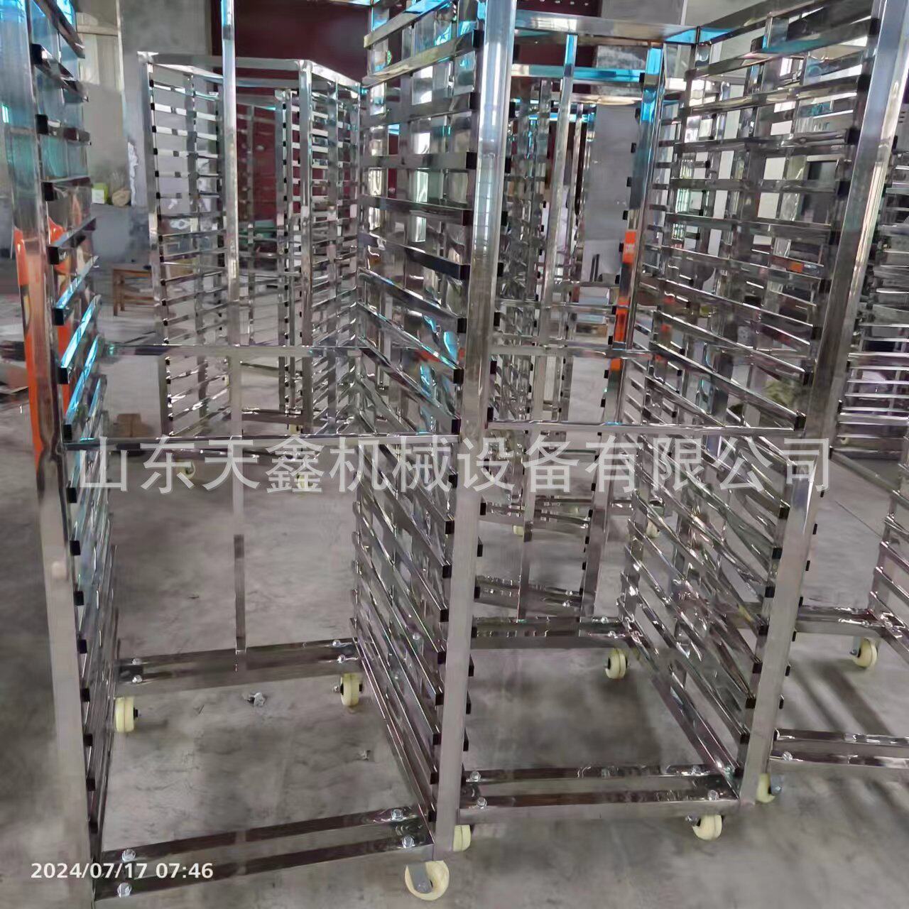 江苏苏州吴江市食品厂周转车食品周转车张家港速冻架子车蒸房周转