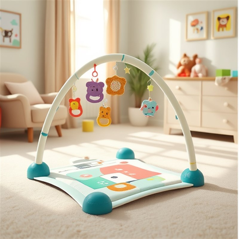 婴儿脚踏钢琴婴儿健身架器多功能音乐玩具宝宝新生3个月婴儿玩具