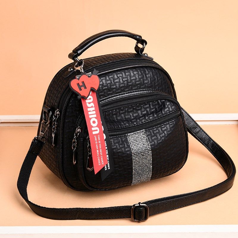 真皮质感多功能包女2023新款女包双肩背包女士时尚百搭单肩斜挎包