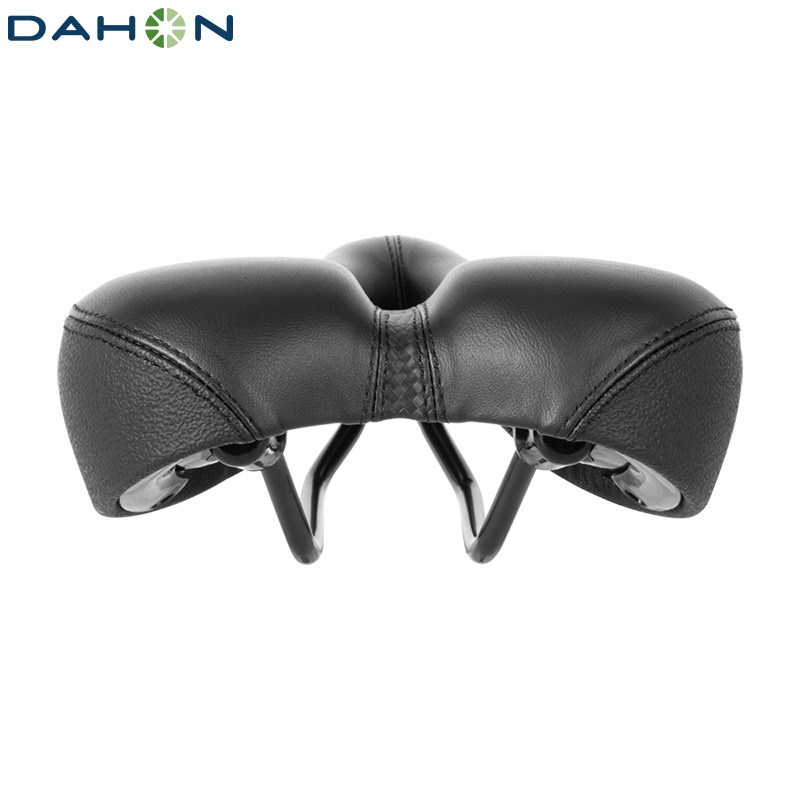 自行车坐垫折叠自行车透气有孔舒适性记忆海绵仿皮座垫骑行装备