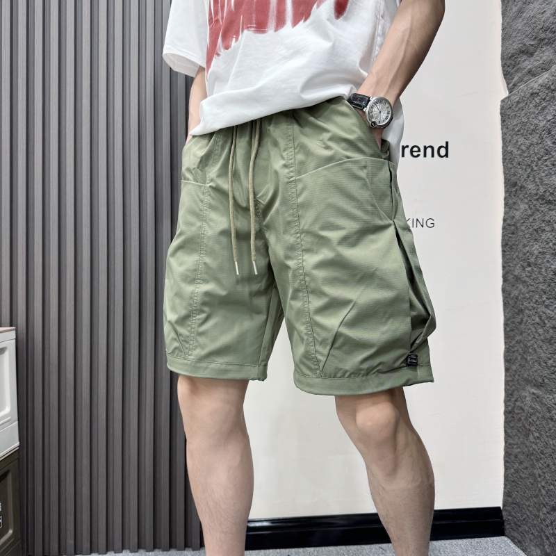 夏季大口袋短裤男百搭宽松多口袋工装五分裤机能风户外Z速干沙滩
