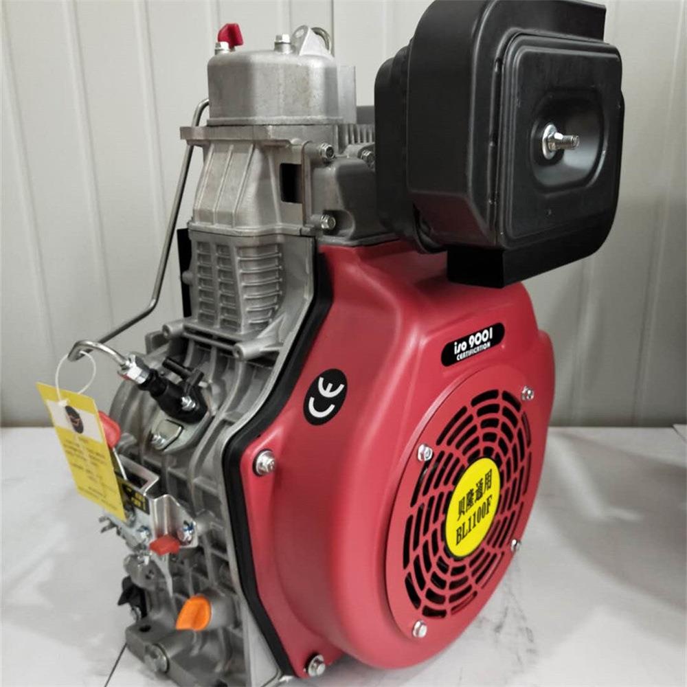 1100F单缸风冷柴油机198F单缸风冷柴油机15马力风冷柴油机