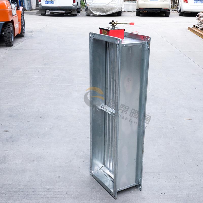 消防认证70度防火阀镀锌排烟阀高温常开电动调节阀通风设备防火阀