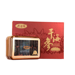 头号海 淡干海参60g大连底播鲜活辽刺参干海参礼盒孕妇术后