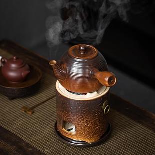 复古碳炉室烧烤 折扣价 围炉煮茶日家用内粗陶茶壶煮茶壶装 套式