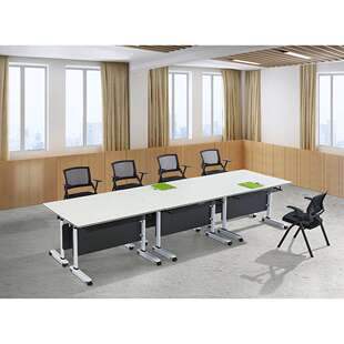 Government furniture辅导班会议室折叠桌子折叠培训桌椅长条桌实