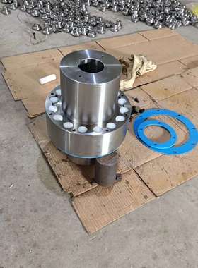 蛇型弹簧联轴器61407井下输送机弹性蛇簧联轴器 弹簧铝制罩壳现