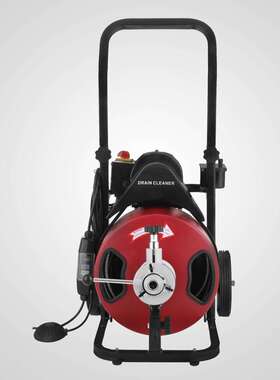 50FT专业金属管道疏通器多用途重作业机下水道塑料清理管道疏通器