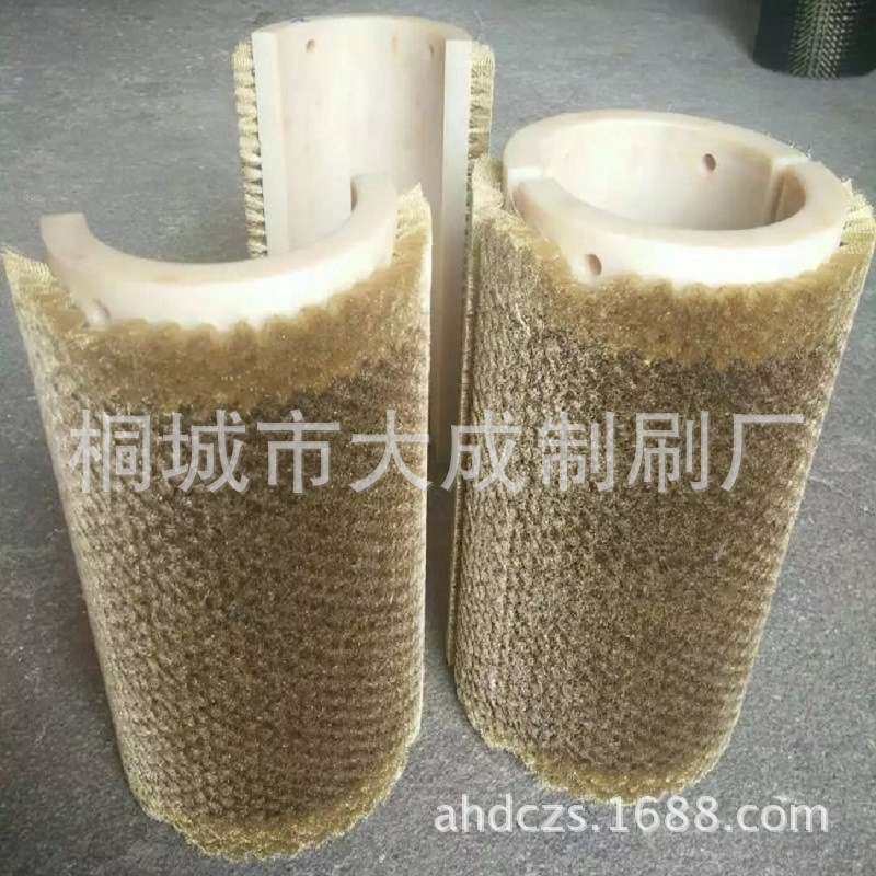 制刷供应尼龙刷丝绕圈毛刷 马毛异形刷辊 钢丝弹簧螺旋圆毛刷
