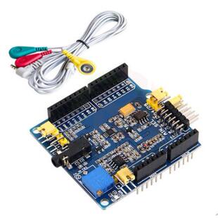 ECG EMG EKG SHIELD 肌电心电扩展板 肌肉电EMG传感器模块