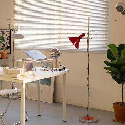 Sette mesi 意大利中古落地灯 摄影工作室服装店包豪斯设计师北欧