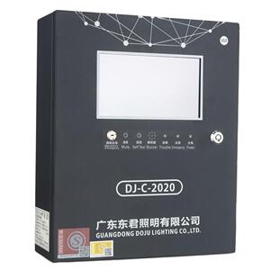 东君DJ-C-2020应急照明控制器灯具应急照明主机巡检联动壁挂a型