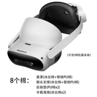 适用PICO 4/PRO/ULTRA磁吸头戴型面罩超级舒适透气新品