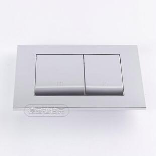 板箱冲水面按水键开关挂墙坐便墙排面板手动双 折扣价 现货入式
