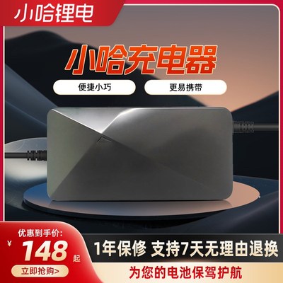 小哈锂电池充电器随车冲和智能快充/大炮充电器