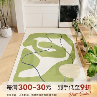 阳台地垫防水防晒pvc可擦洗绿色ins风家用飘窗垫子卧室进门口地毯