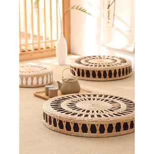 稻草蒲团垫地板客厅榻榻米垫冥想垫冥想垫礼拜垫礼拜垫家