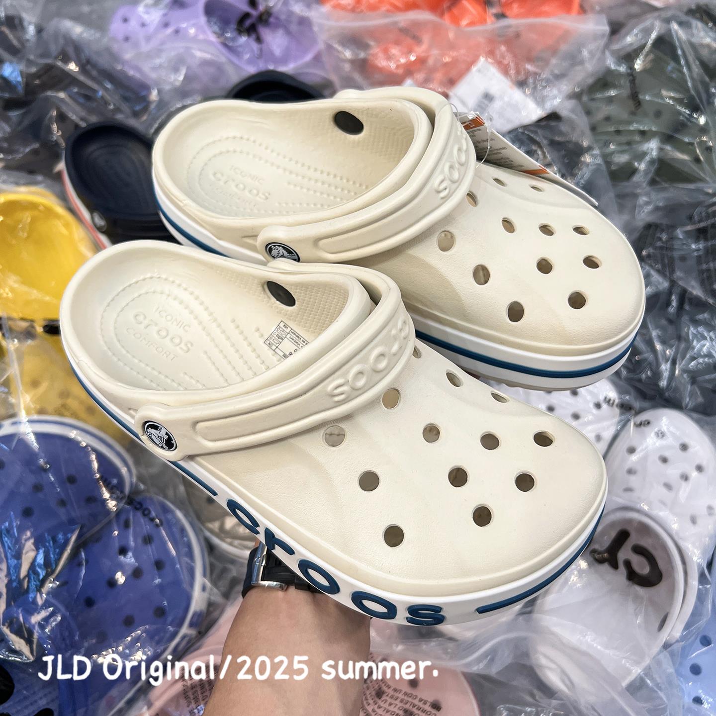 新疆包邮洞洞鞋男鞋女鞋户外夏季新款透气儿童凉鞋休闲拖鞋明星花