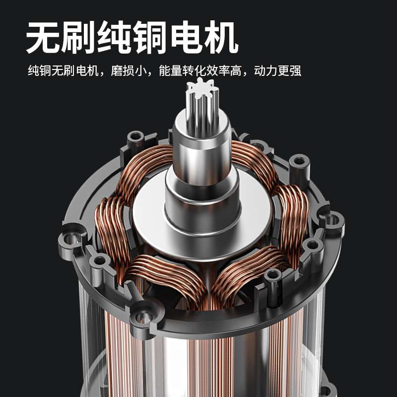 大艺人电动工具新款锂电无级变速8寸链轮式7200款无刷电链锯