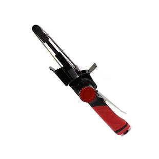 气动砂带机曲面钢木材抛光机焊渣打磨10*330气动环带打磨机20*520