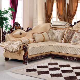 欧式布艺沙发 办公沙发 L型转角布沙发 南康家具 市场