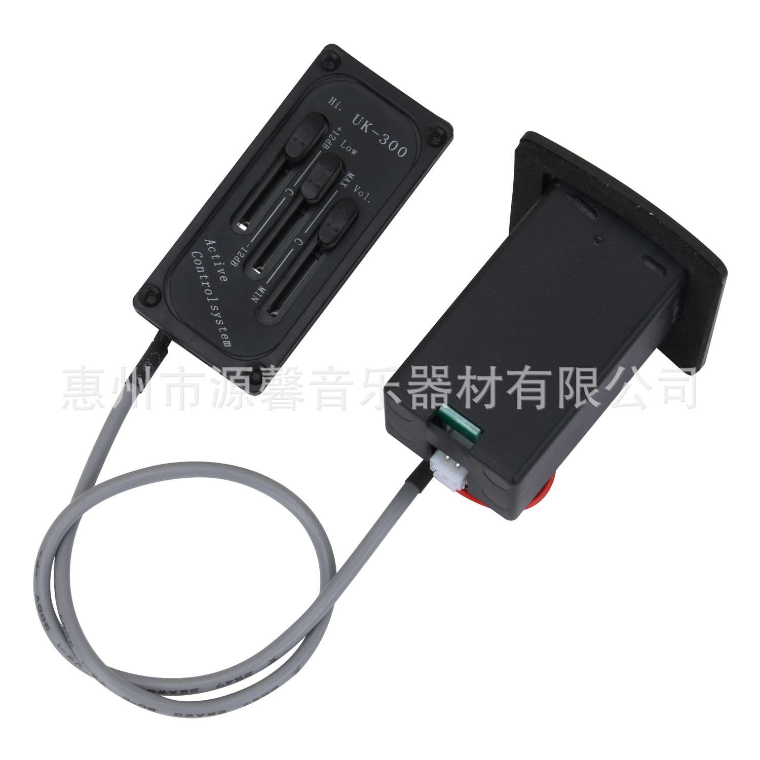 UK-300扩音器尤克里里拾音器UK小吉他3段EQ均衡器乐器配件厂家批