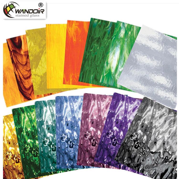蒂凡尼彩色玻璃 教堂玻璃 全套样品炫彩