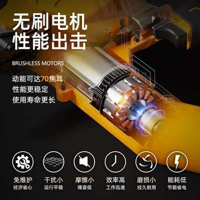 纯电动锂电池木钉枪FREEMAN LD3490直排钉枪气动打钉枪木工工具