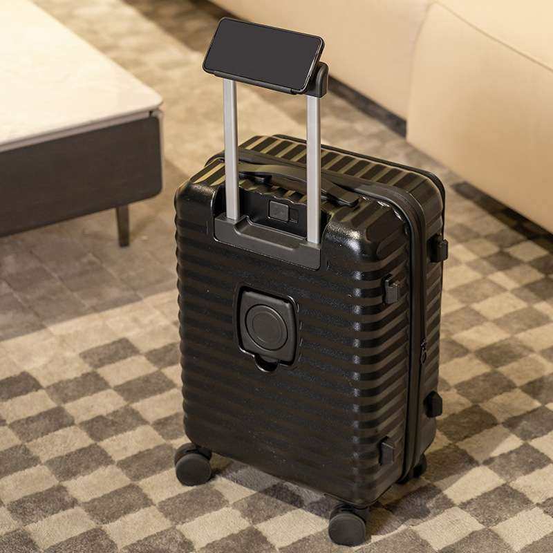 外贸侧开口可扩展新款行李箱20寸旅行登机箱男密码拉杆箱女三件套,收纳整理,化妆箱/盒,淘宝优惠券,粉丝福利购,淘宝优惠卷