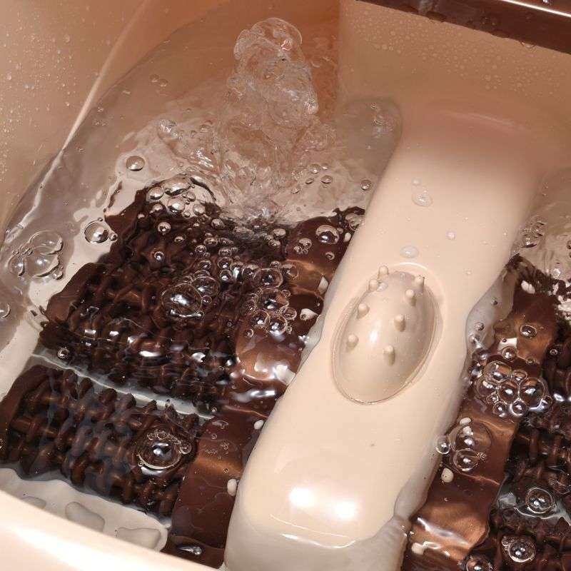 港德 足浴盆 全自动泡脚桶冲浪按摩洗脚盆老年人脚部按摩足浴器,个人护理/保健/按摩器材,足浴器,淘宝优惠券,粉丝福利购,淘宝优惠卷