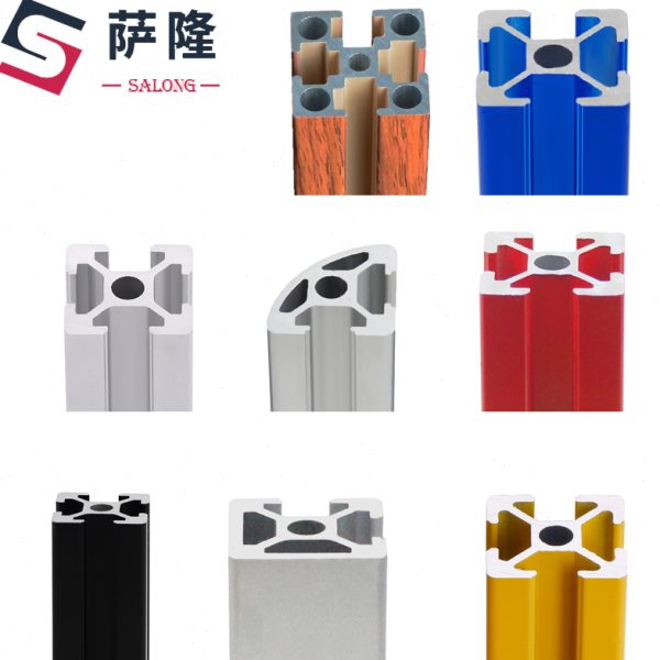 萨隆工业铝型材 2020欧标 铝合金2020方管铝20*20欧标3D打印铝材