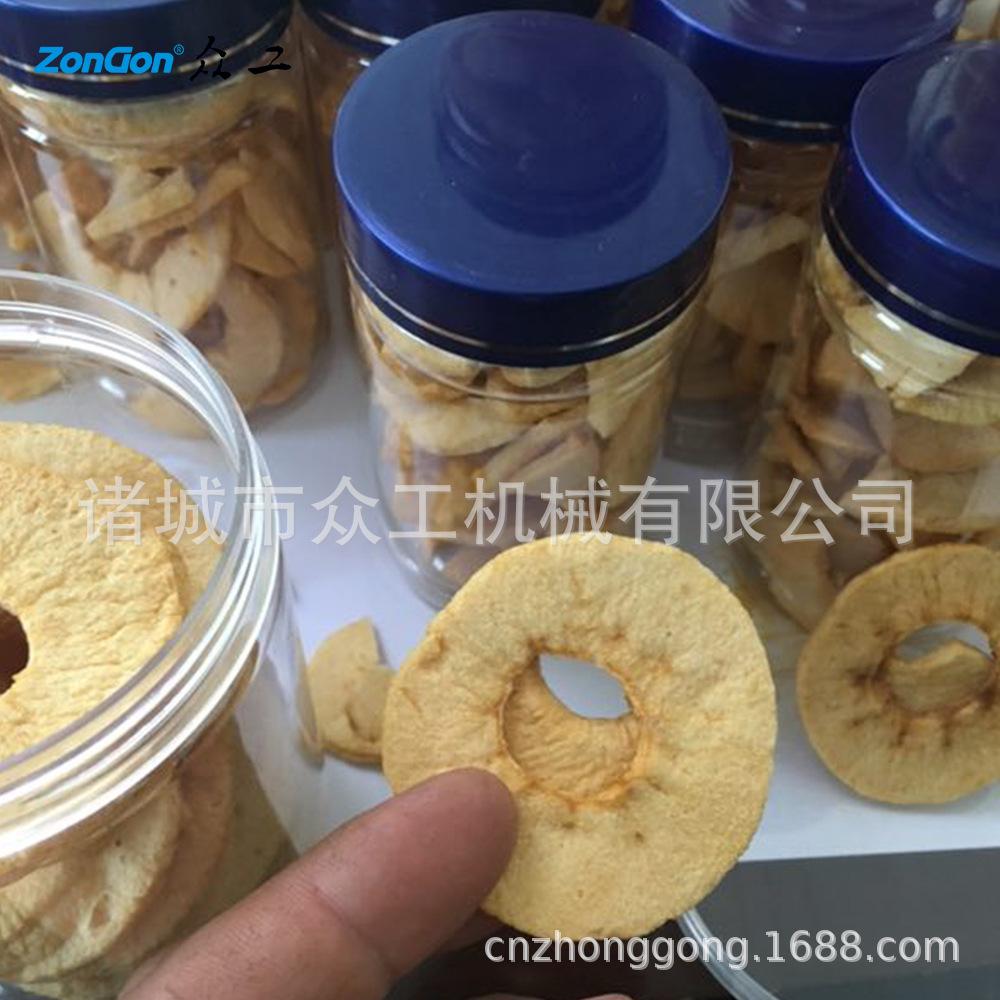 莲藕海带苹果脆片变温压差膨化设备  低温非油炸果蔬深加工设备