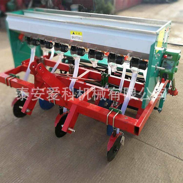 小麦种植机中药材点播机种肥同施播种一体机7行9行12行广西适用