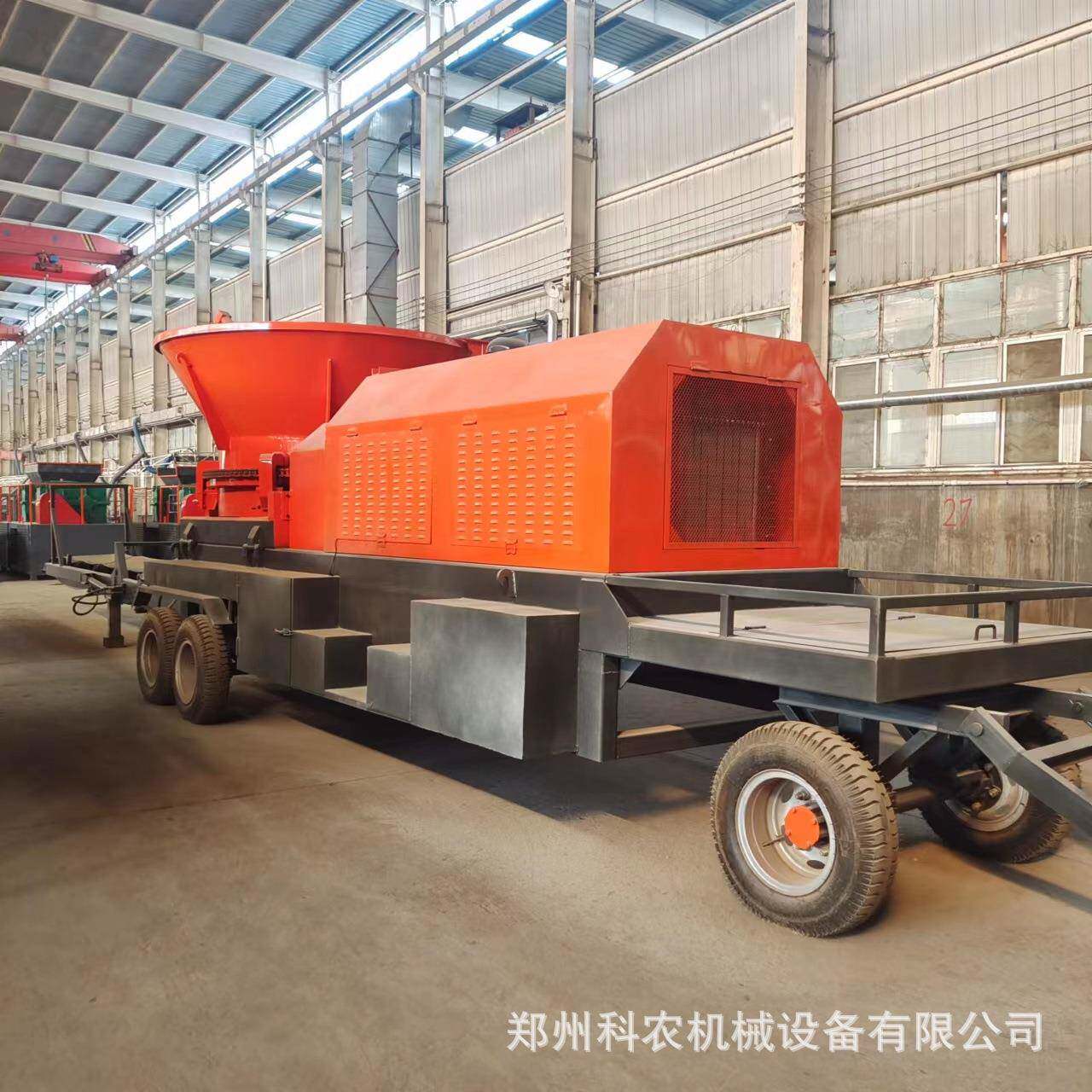 3200型综合式圆盘树根破碎机 大型移动式废旧家具回收处理设备