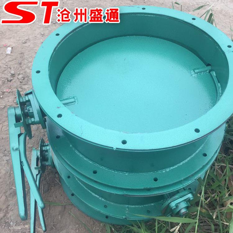 手动倒链风门 电动挡板门 手动涡轮传动方风门