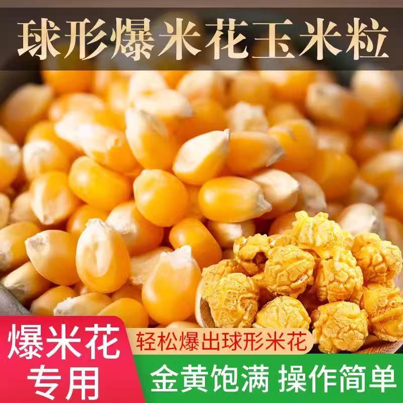 直供新货东北农家球形玉米粒爆米花专用