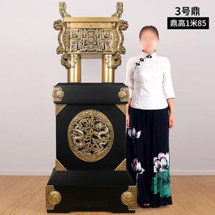 金属鼎大型落地摆件酒店公司客厅大厅装饰品开业乔迁礼品高档铜鼎