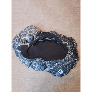 石云书院天然原石砚台大型优质文房四宝及书法专用磨墨神石砚台饰