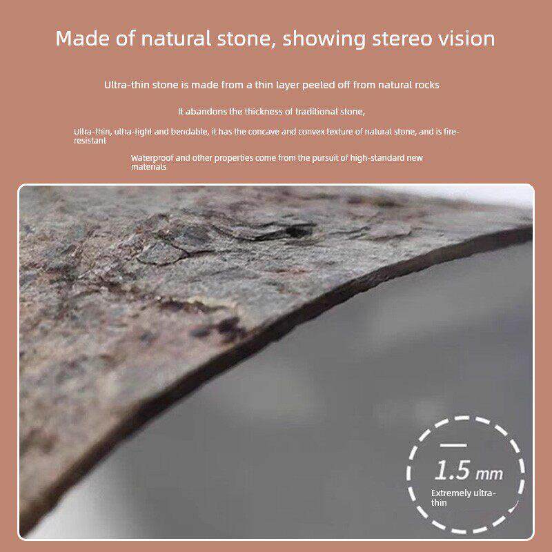 天然超薄透光石材大理石岩板发光背景墙柔性石皮KTV酒店会所吧台
