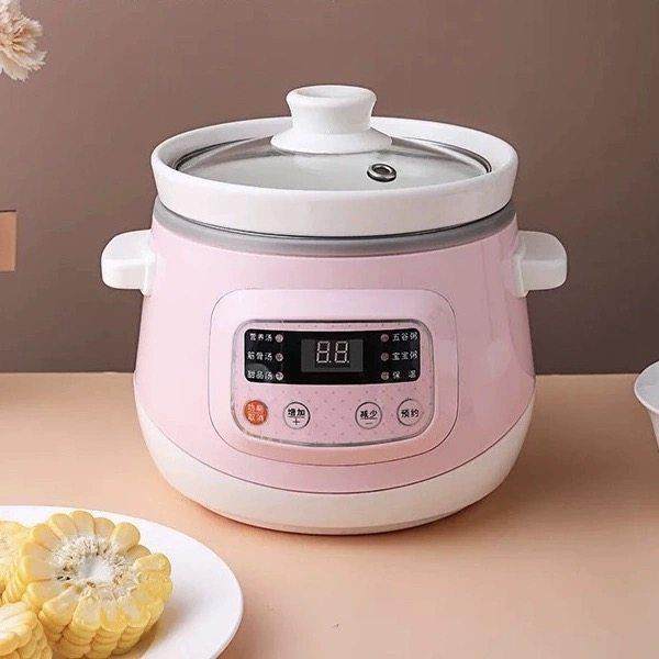 迷你办公室宿舍全自动电炖锅陶瓷家用养生熬煮bb粥煲汤宝婴儿辅食,厨房电器,电炖锅/煲汤锅/电炖盅,淘宝优惠券,粉丝福利购,淘宝优惠卷