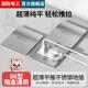 国际电工86型平推滑盖式 地插座防水网络地面插不锈钢超薄隐藏地插