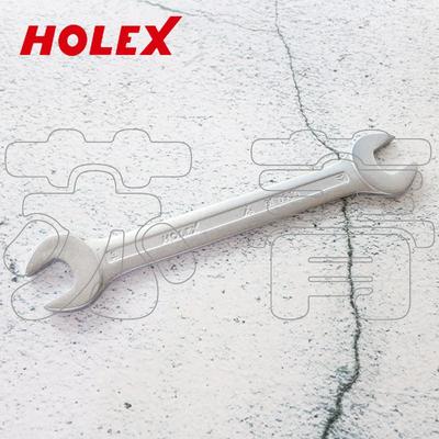 德国霍夫曼HOLEX 双头开 口扳手 带有椭圆形手柄 镀铬 610950 系