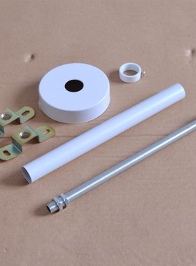 可裁减吊牌黑白色软膜卡布广告灯箱悬挂吊杆单双面发光窗口屏吊件