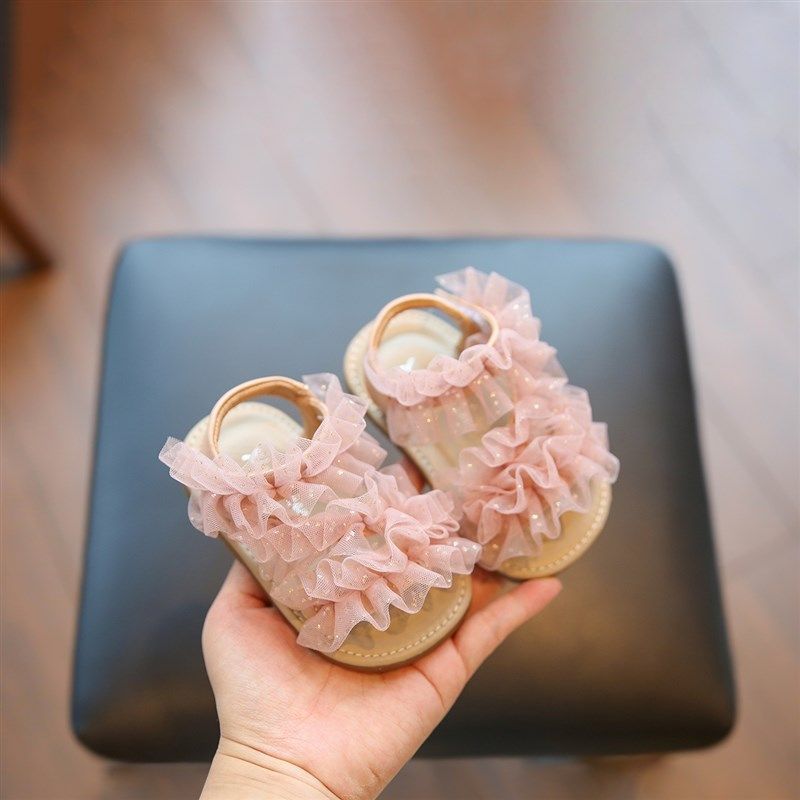 鞋子女宝宝2025夏季新款婴儿学步鞋1一2-3岁幼儿公主鞋小童鞋凉鞋