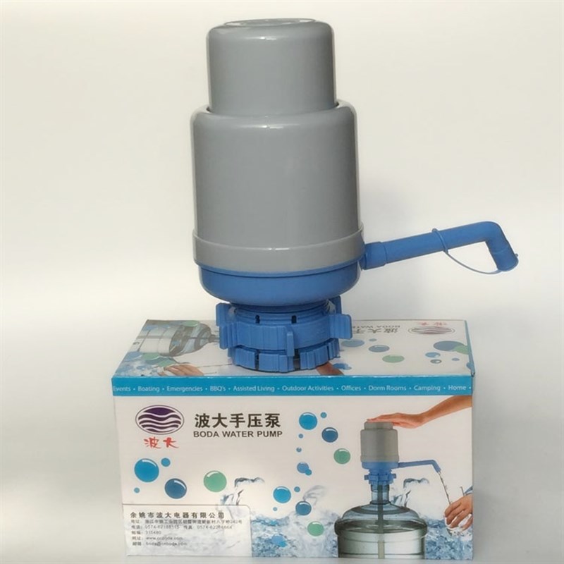 ZQ压水器手压式纯净取r水器桶装水饮水机吸抽水泵大号加厚泵水器