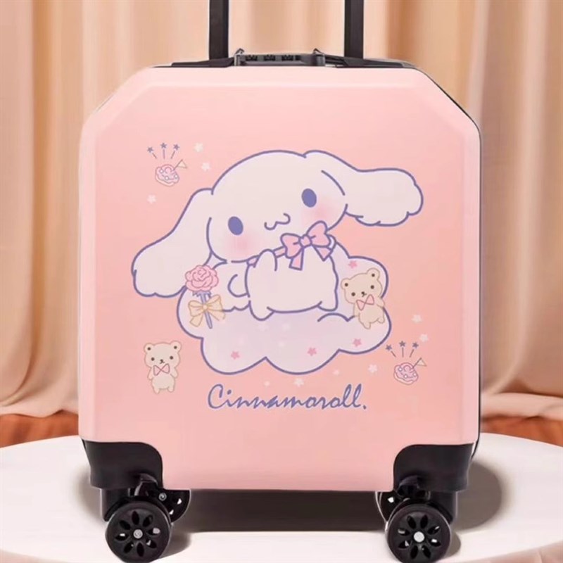 儿童拉杆箱男女18寸寸小孩行李箱F向轮卡通密码旅行可爱登机箱